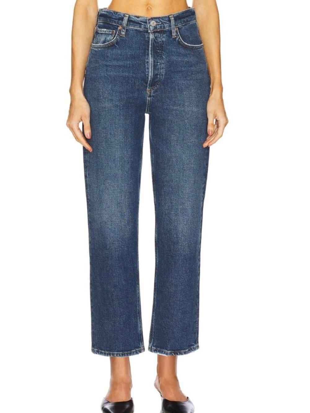 AGOLDE 90's Pinch Waist Crop Jeans in Solace Size 26